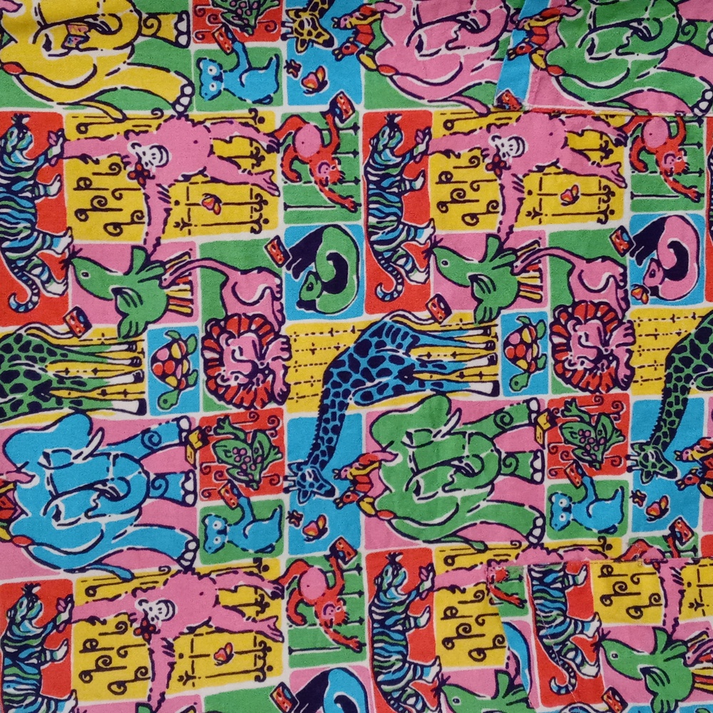 🌈VERY RARE Lilly Pulitzer🌈- Girl's "Partyland Patch" Shift Dress - Picture 5 of 16